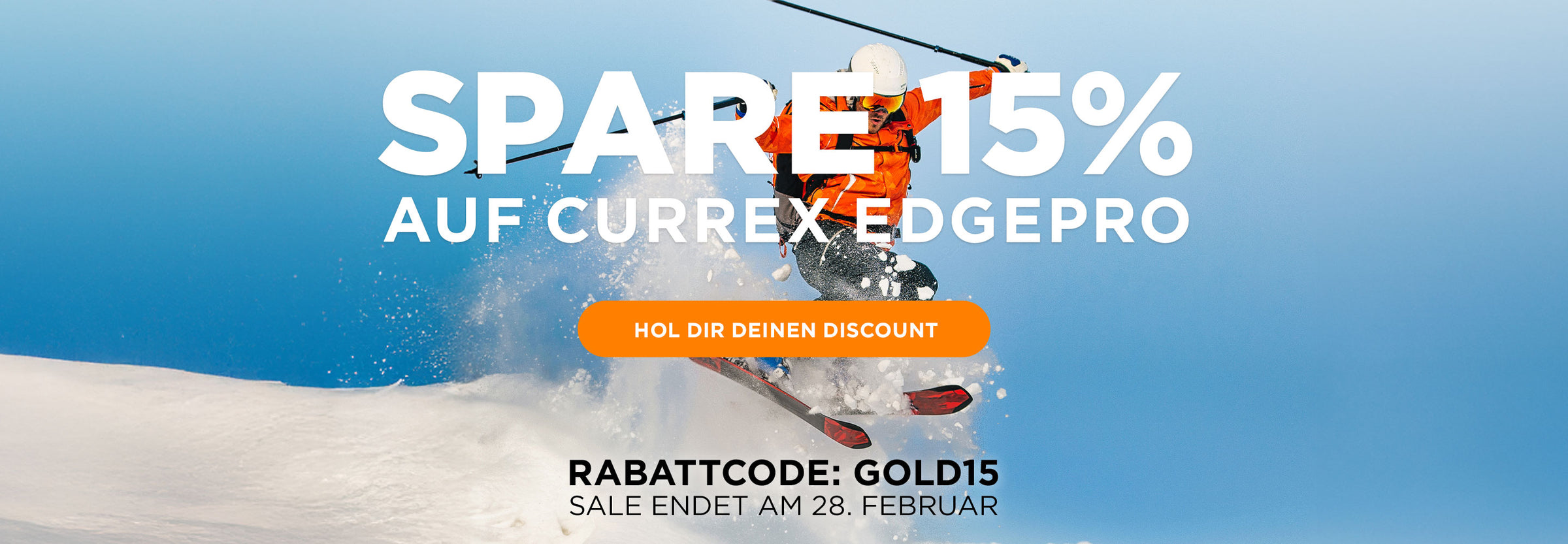 Hol dir Gold: 15% Rabatt auf EdgePro